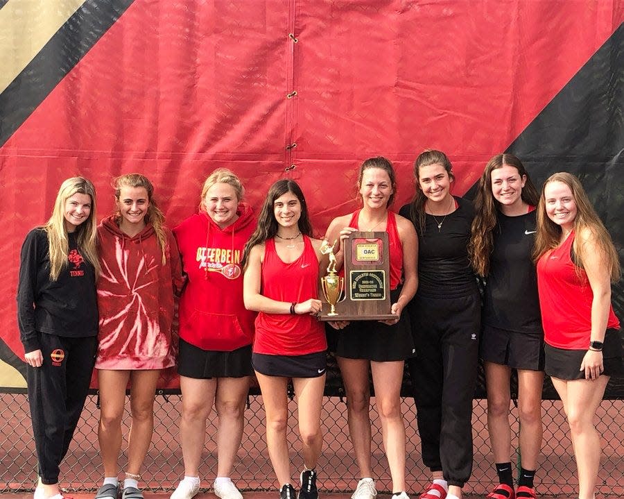 Otterbein's tennis team, with Watkins Memorial freshman Lillia Walter playing a key role, won the regular season Ohio Athletic Conference championship.