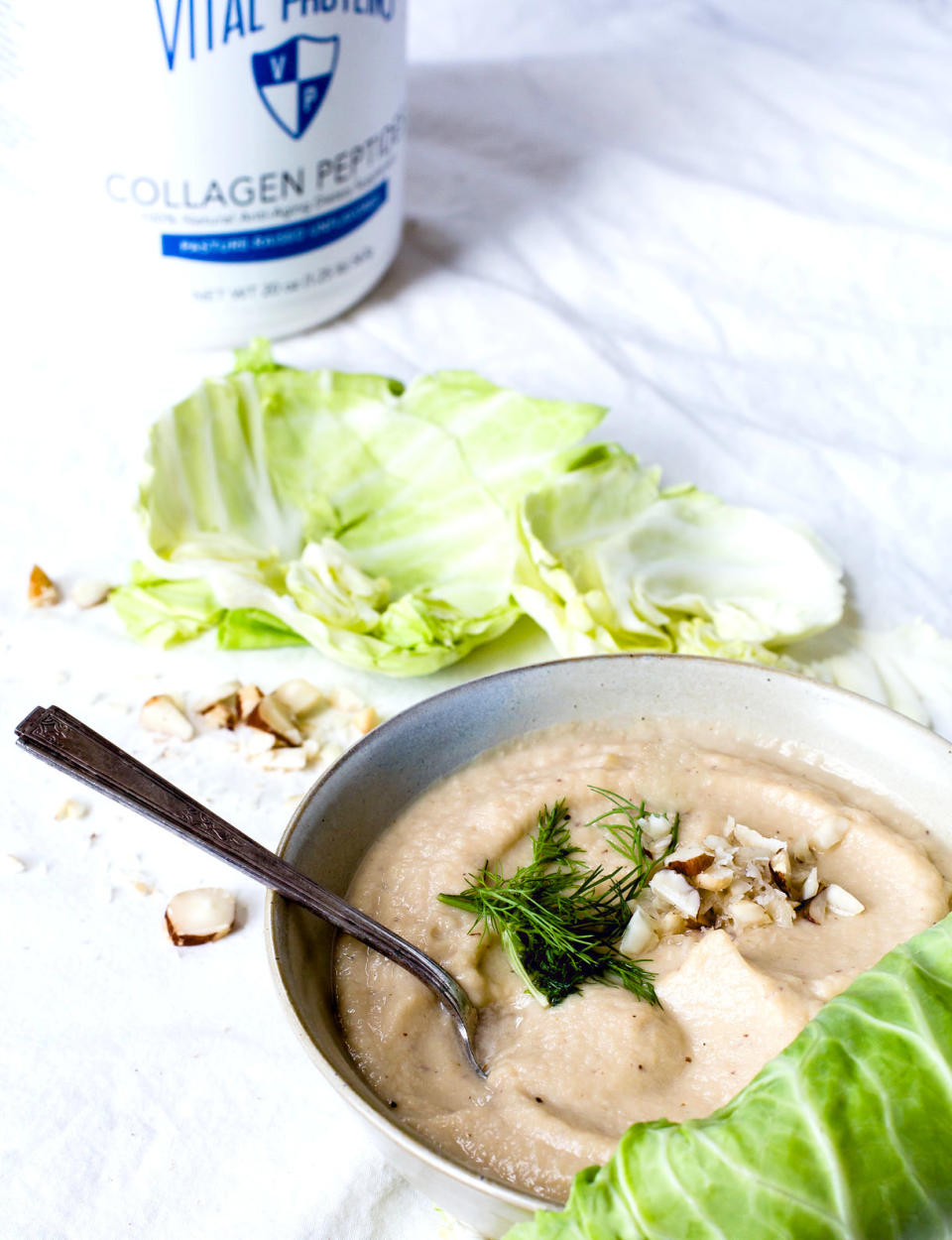 Nutty Cabbage Fennel Soup