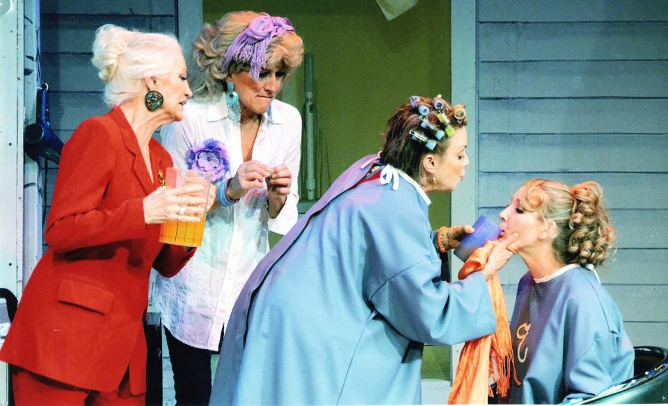 "Steel Magnolias" at Palm Canyon Theatre runs Oct. 6-15. Showtimes are 7 p.m. on Thursdays, 8 p.m. on Fridays and Saturdays, and 2 p.m. on Sundays.