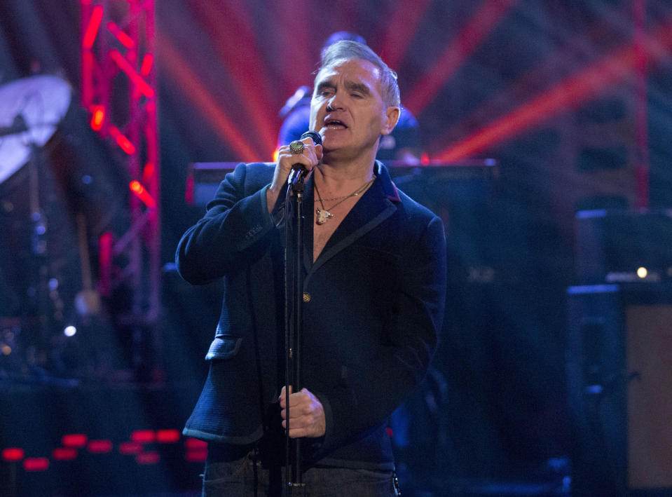 Morrissey shared some controversial views on modern issues. (PA)