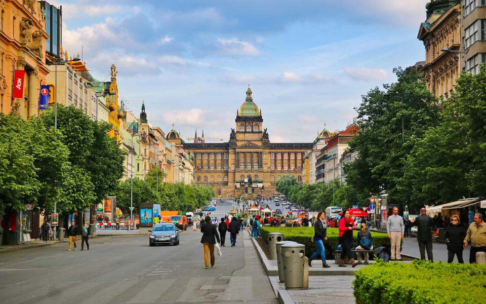 Wenceslas Square, Prague