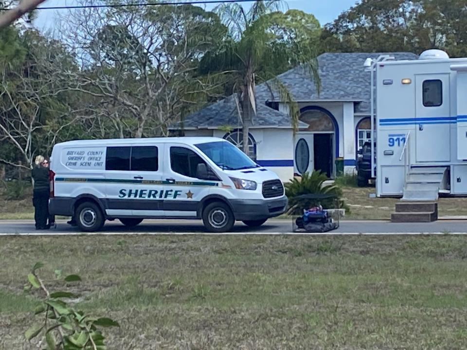 Four people were found dead inside a Canaveral Groves home early Wednesday in what Brevard Sheriff Wayne Ivey called a "horrific" but "isolated" incident.