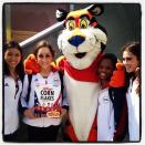 @jordyn_wieber Met Tony the Tiger today :) #KelloggsTour