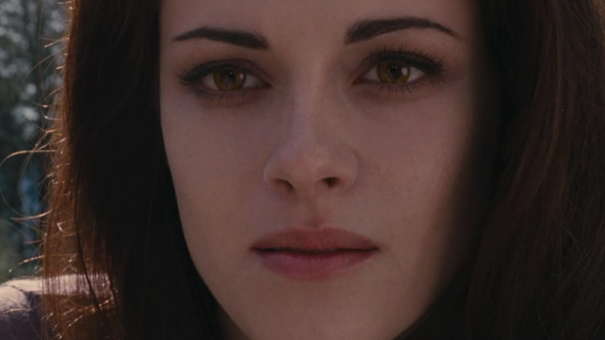  Kristen Stewart as a vampire in Twilight: Breaking Dawn Part 2. 