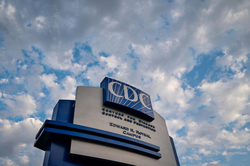 CDC Headquarters sign (Elijah Nouvelage / Bloomberg via Getty Images)