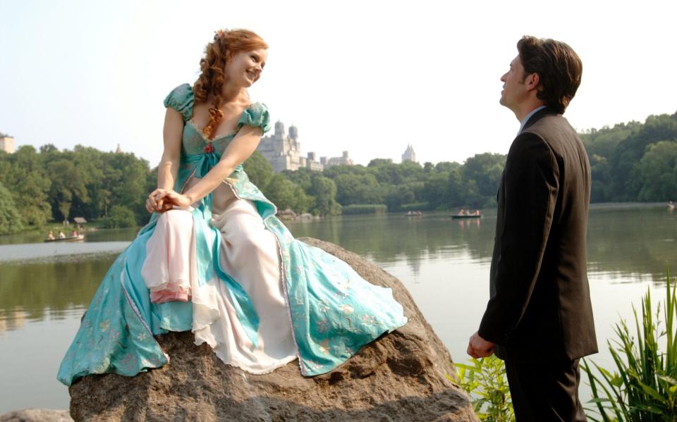 Amy Adams and Patrick Dempsey in Enchanted