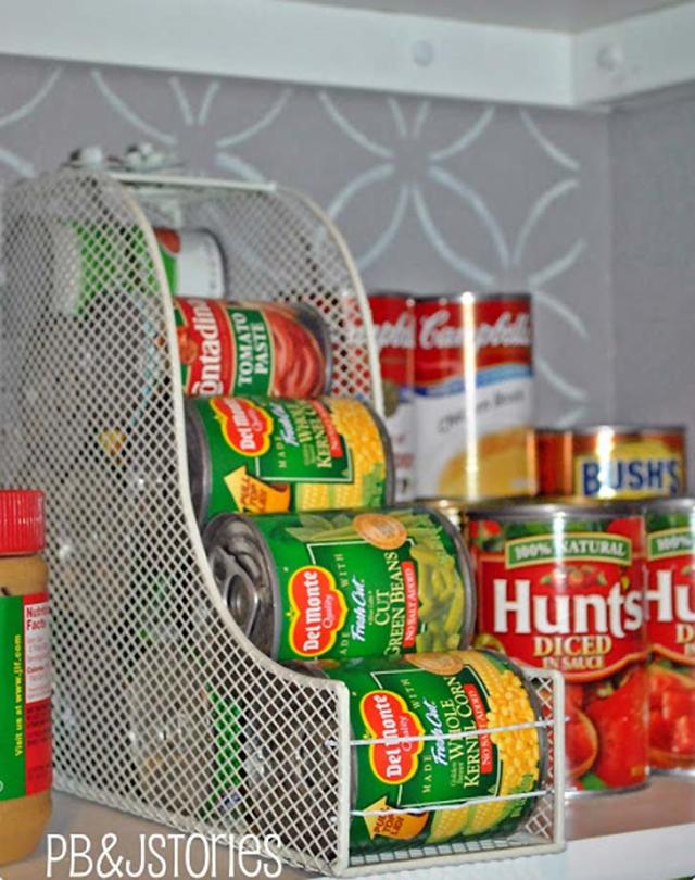 DIY Canned Food Storage Ideas - How to Organize Canned Goods