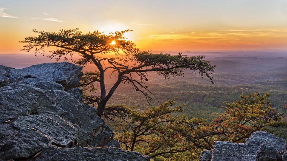 Alabama Cheaha Mountain State Park