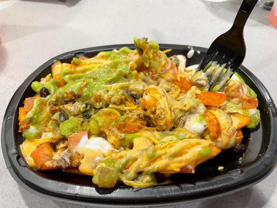 Taco Bell 7-Layer Fries