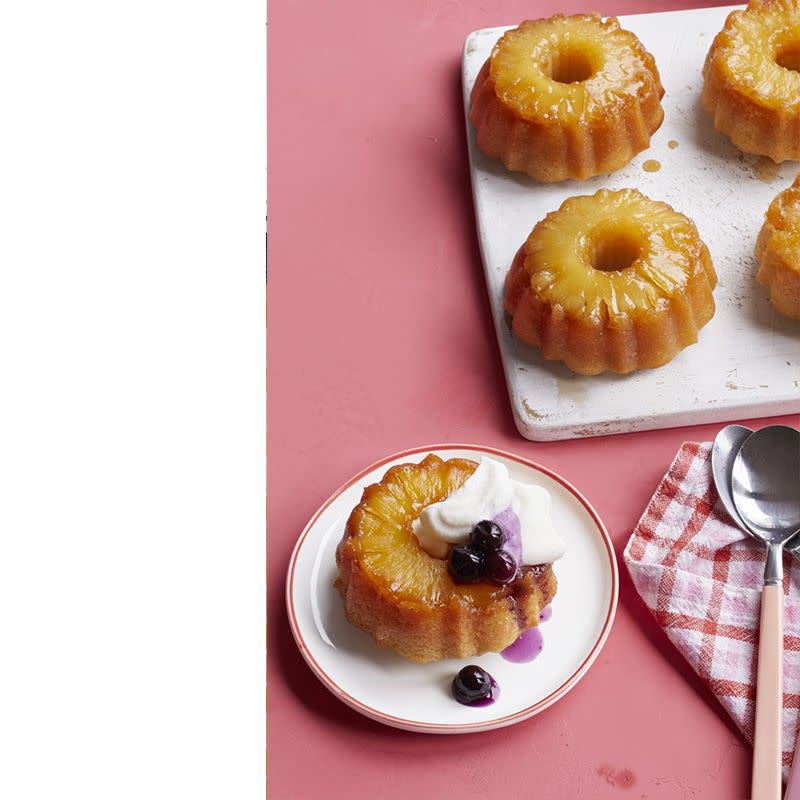 Mini Pineapple Upside-Down Cakes