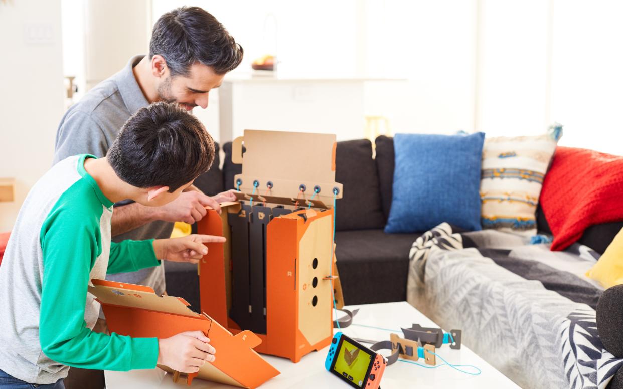 The first Nintendo Labo packs are released for Nintendo Switch on 27 April