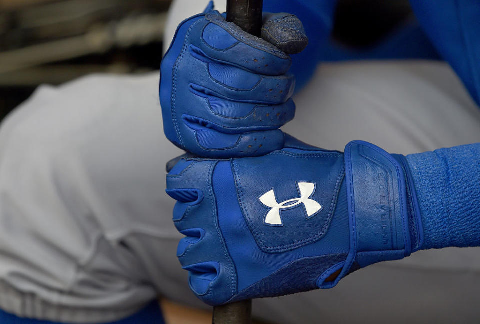 <p><b>Under Armour and MLB</b> The deal will begin in 2020, when Majestic Athletic's five-year deal expires. Previously, Under Armour provided base layers, cleats and other equipment to MLB teams. (Getty) </p>