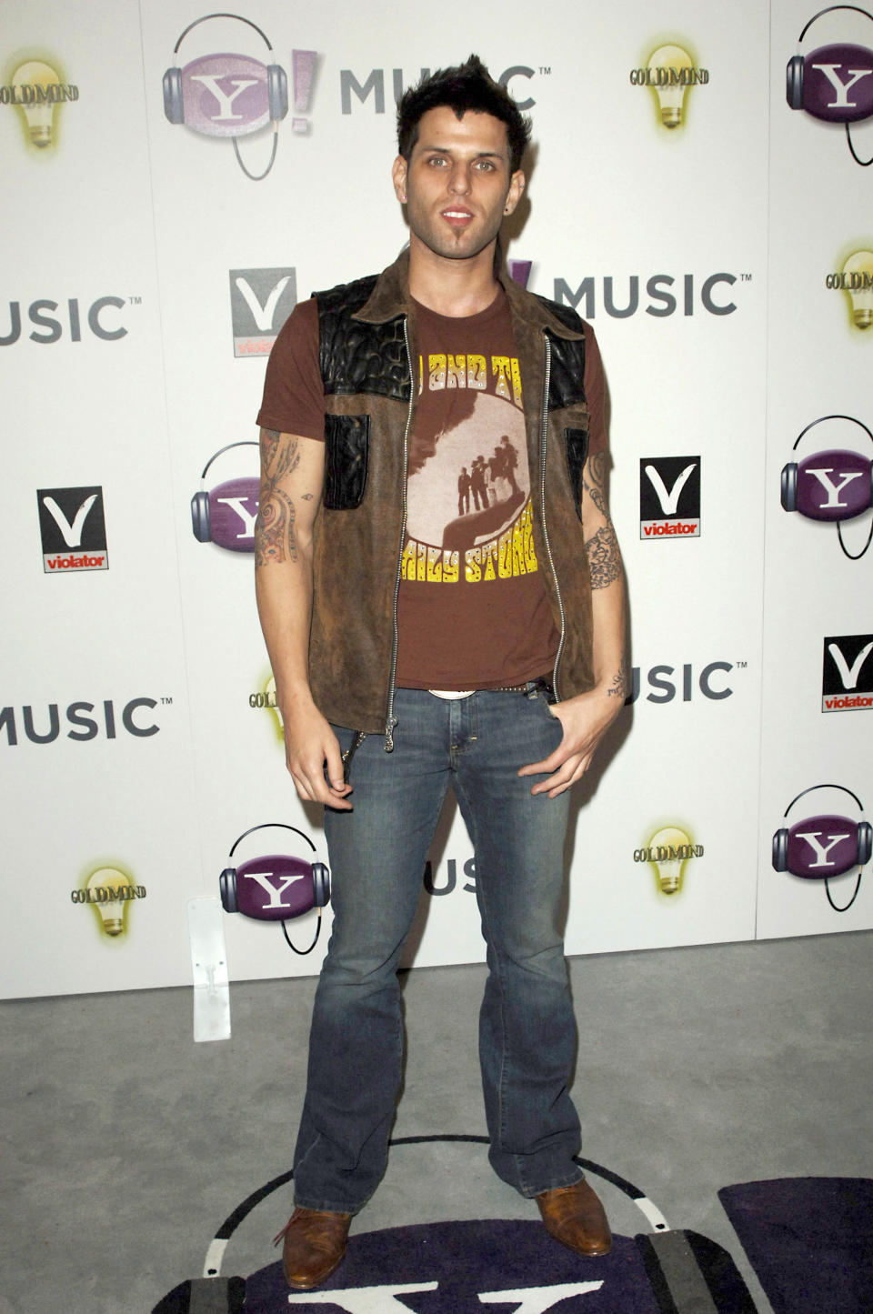 LFO’s Devin Lima attends a Grammy afterparty in 2006. (Photo: Derek Bauer/FilmMagic)