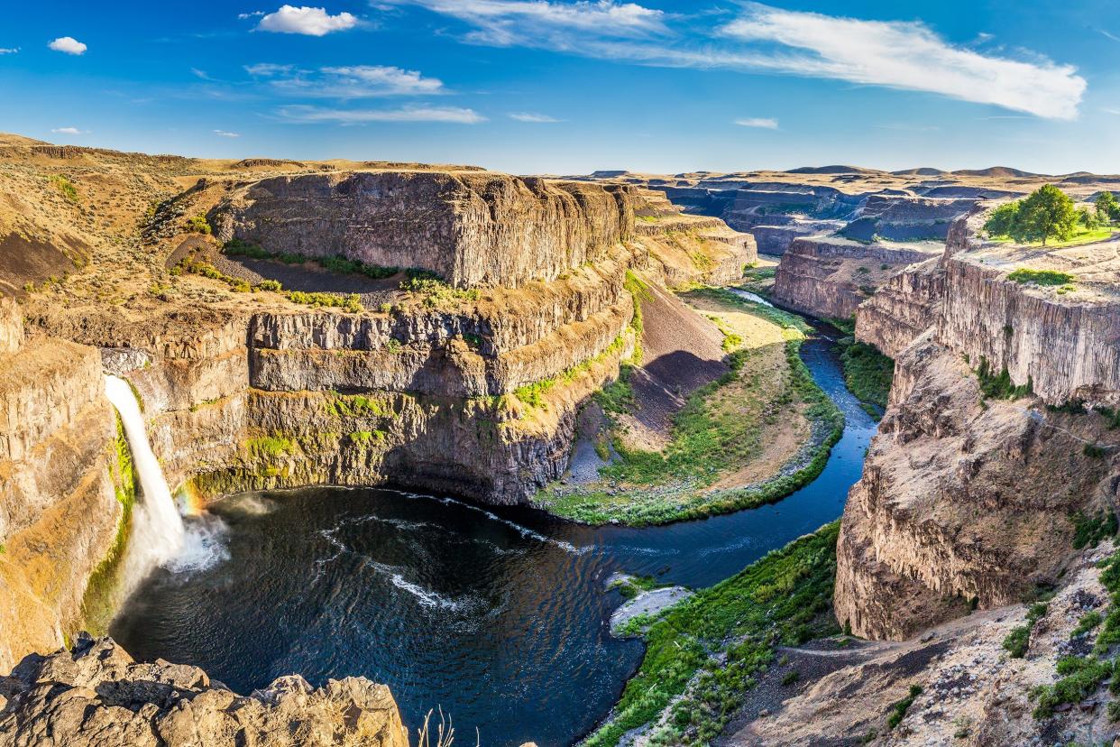 Palouse Falls in LaCrosse, WA