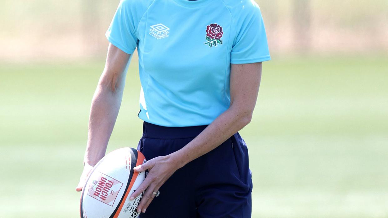 the princess of wales visits maidenhead rugby club