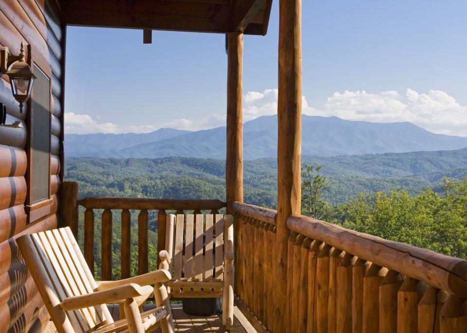 30) A cabin stay in the Smokies