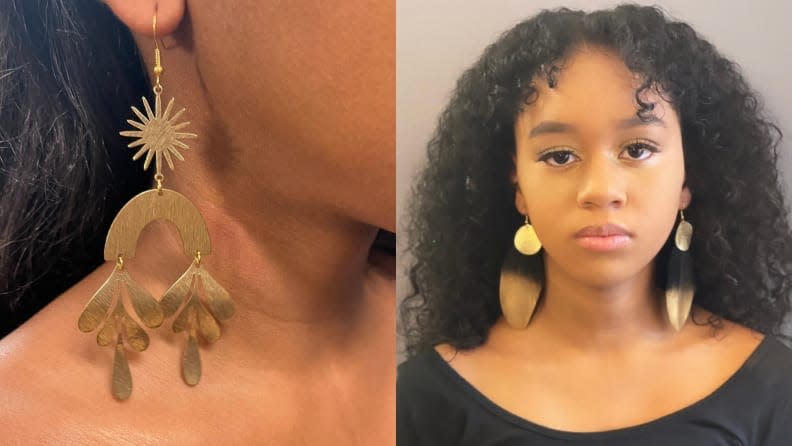 These earrings are stunning.