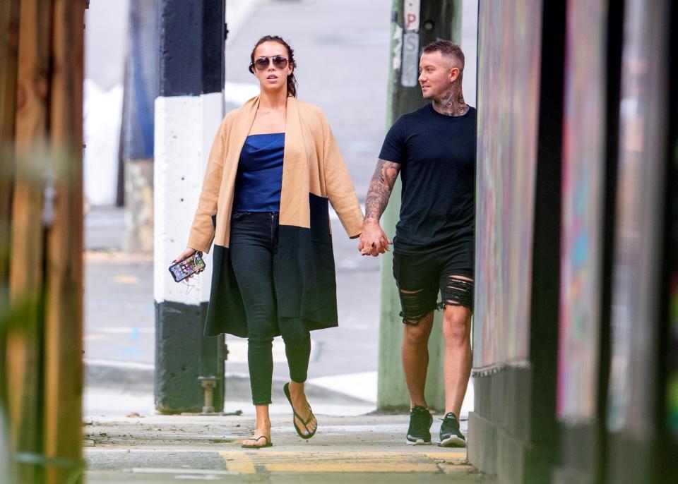 MAFS bride Natasha Spencer was spotted kissing a new man amid rumours she's split from her 'husband' Mikey Pembroke.