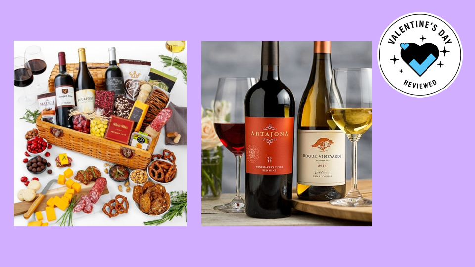 Best wine gift baskets for Valentine’s Day: Hampton’s Country Estate