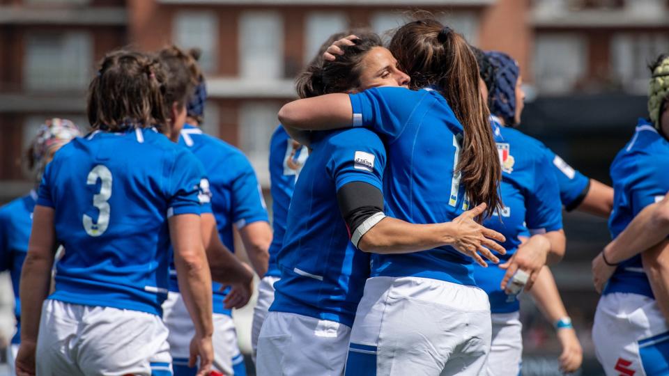 Sara Barattin is Italy's most capped player and scored a try in their nail-biting 10-8 win over Wales in 2022