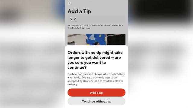 A DoorDasher Ate A Customer's Food Over A $1 Tip & The 'Toxic' Debate Is  Dividing TikTokers - Narcity