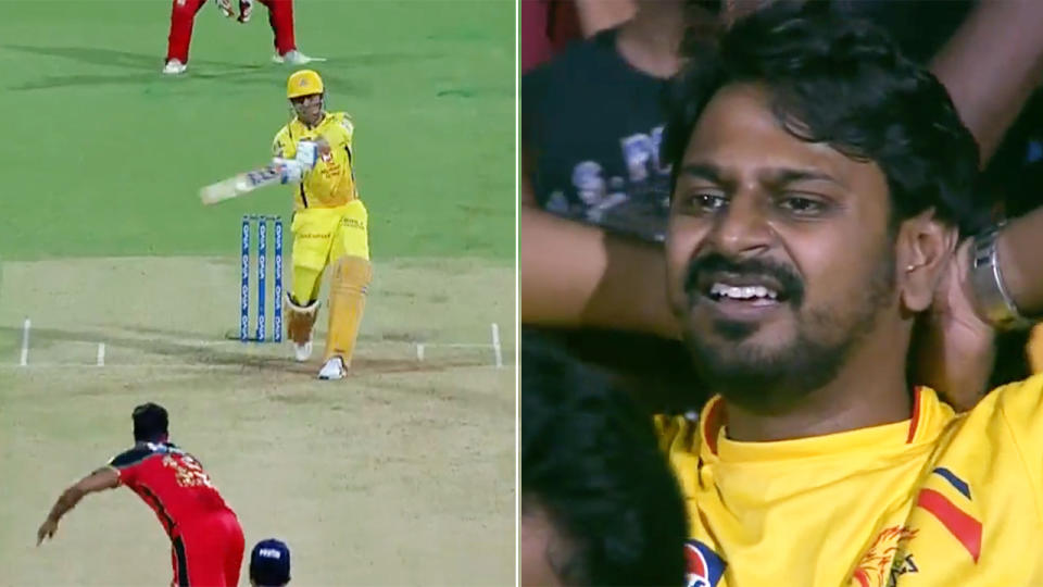 The match between the Chennai Super Kings and Royal Challengers went down to the final over. (Images: iplt20.com)