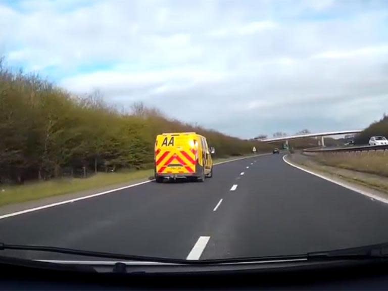 Drunk driver’s erratic driving and subsequent crash caught on her own dashcam