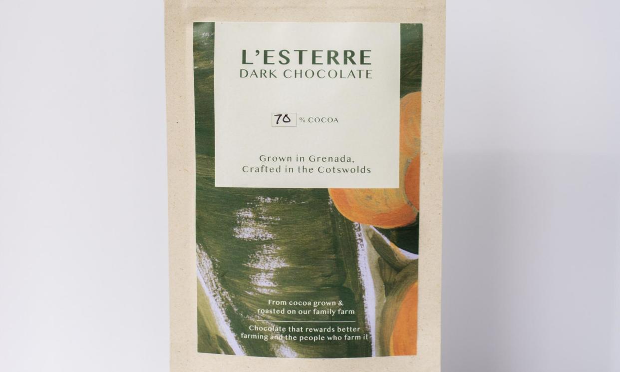<span>‘Grown in Grenada, Crafted in the Cotswolds’: L’Esterre’s remarkable dark chocolate buttons</span><span>Photograph: PR</span>