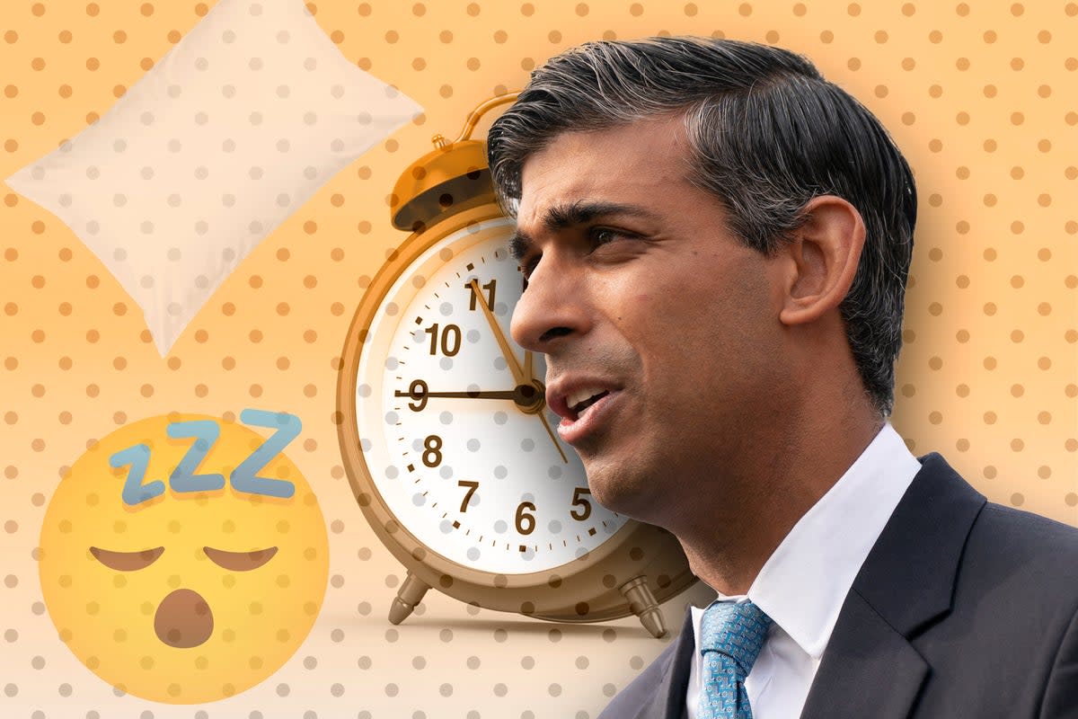 Rishi Sunak tends to start the day between 6am and 7am (iStock/Getty)