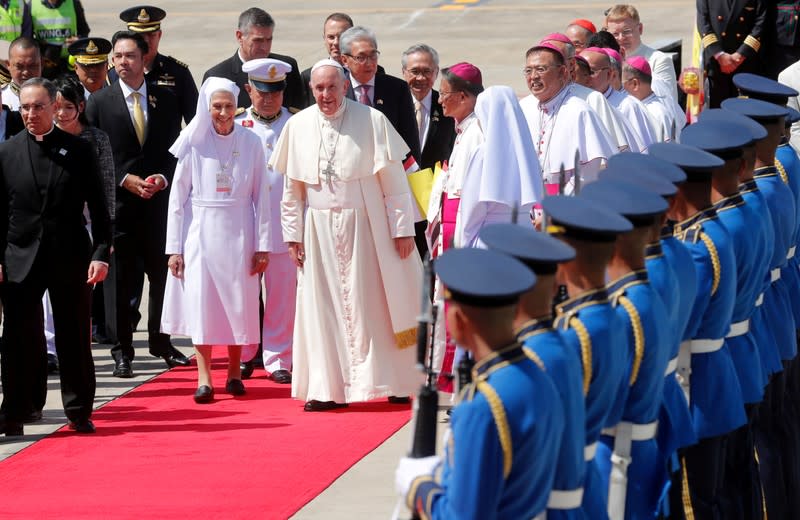 Pope Francis visits Thailand