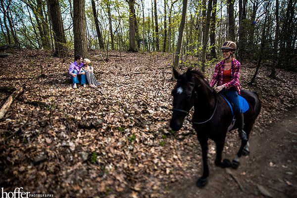 <div class="caption-credit">Photo by: Hoffer Photography</div><div class="caption-title">Hot To Trot</div><p> Don't mind me, I'm just galloping by... </p> <p> <i>Have a photobomb of your own that you'd like to share? Upload your pic to</i> <i><span>BG's Facebook page</span> or</i><i><span>submit it to us via Instagram</span> (be sure to include the hashtag #bgphotobombs) and we may add it to our list!</i> </p>