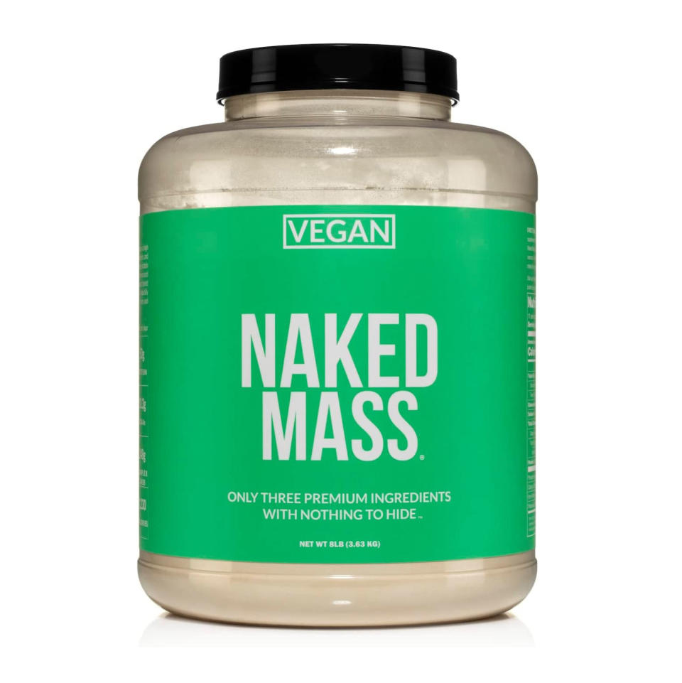 Naked vegan mass gainer