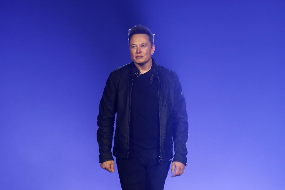 Tesla CEO Elon Musk (Ringo H.W. Chiu / AP file)