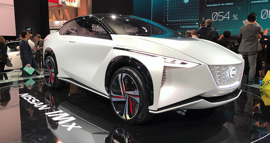 Sleek-looking concept cars filled the CES exhibit halls.