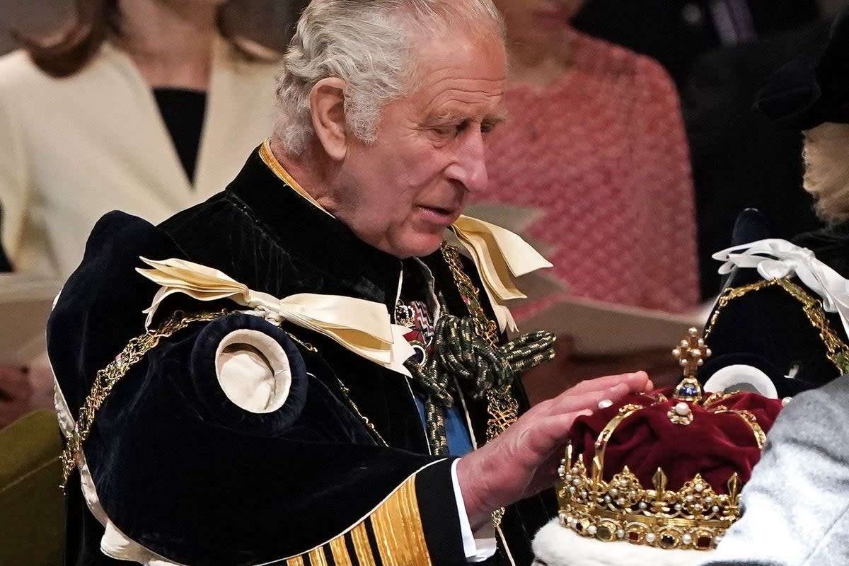King Charles was officially crowned in Scotland (AFP via Getty)
