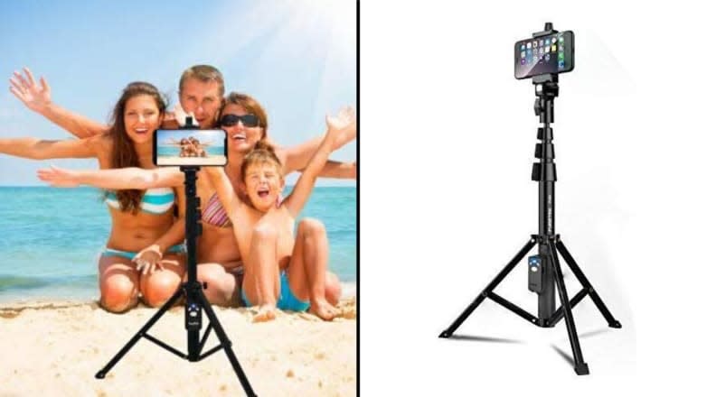 Tech gifts under $25: Fugetek's Selfie Stick and Bluetooth-enabled Tripod