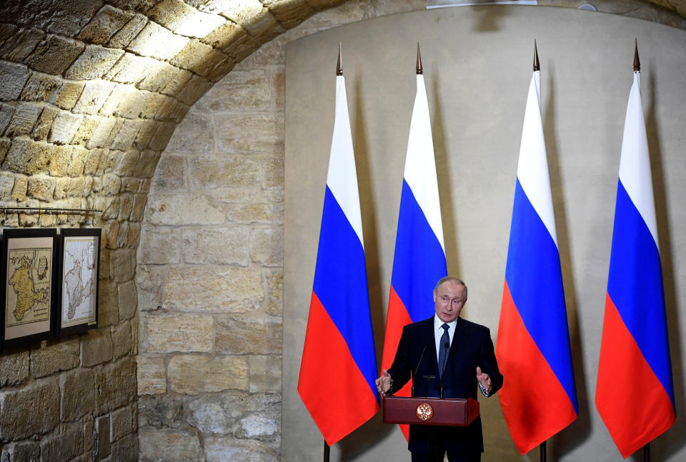 Image: Russian President Vladimir Putin (Alexander Nemenov / Reuters)