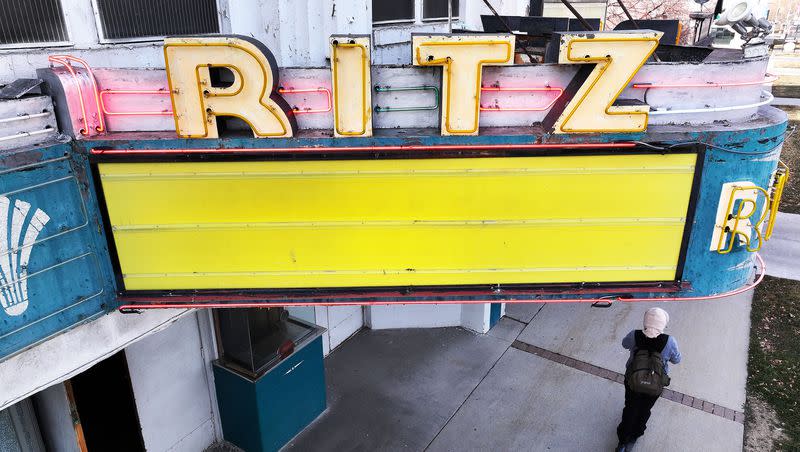 The Ritz Theater was recently purchased and will be gifted to the city to use as a community theater and performance arts venue in Tooele on Tuesday, Dec. 19, 2023. The theatre was built in 1939.