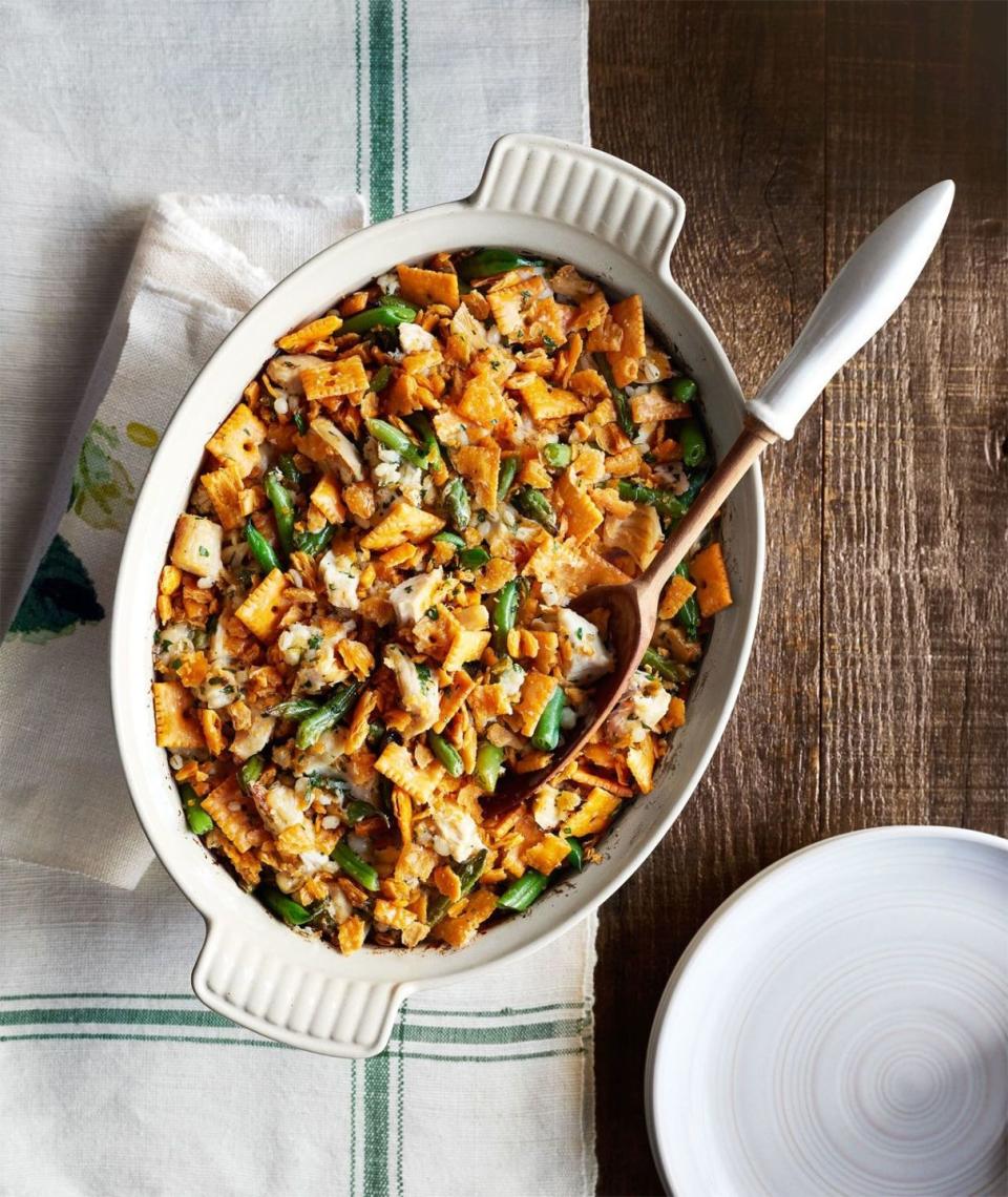 Green Bean-and-Barley Chicken Casserole