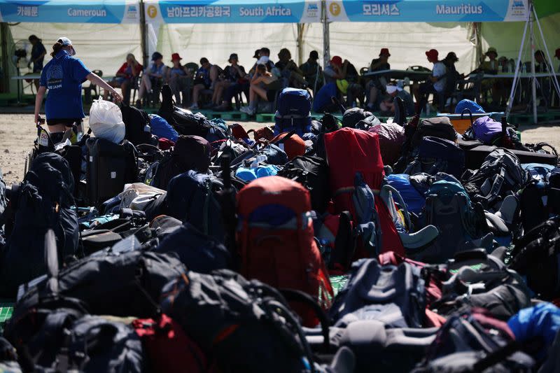 South Korea begins to evacuate thousands of scouts due to expected typhoon