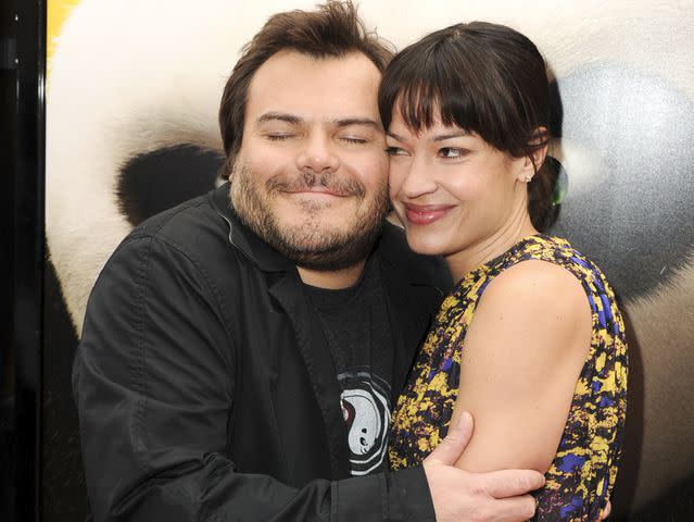 Kevin Winter/Getty Jack Black and Tanya Haden