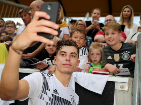 Havertz is one of a number of exciting young German talents (Getty)