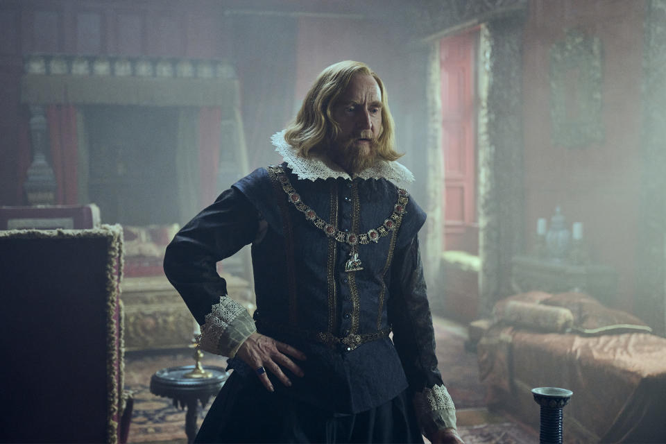 Tony Curran as King James VI and I<span class="copyright">Rory Mulvey/Sky Studios Limited</span>