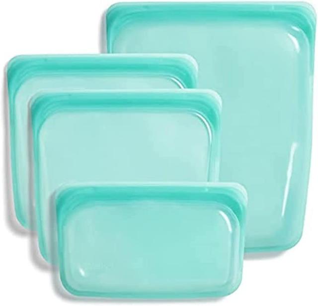 Reusable Silicone Food Storage Bags (4 Large) – Homelux Theory