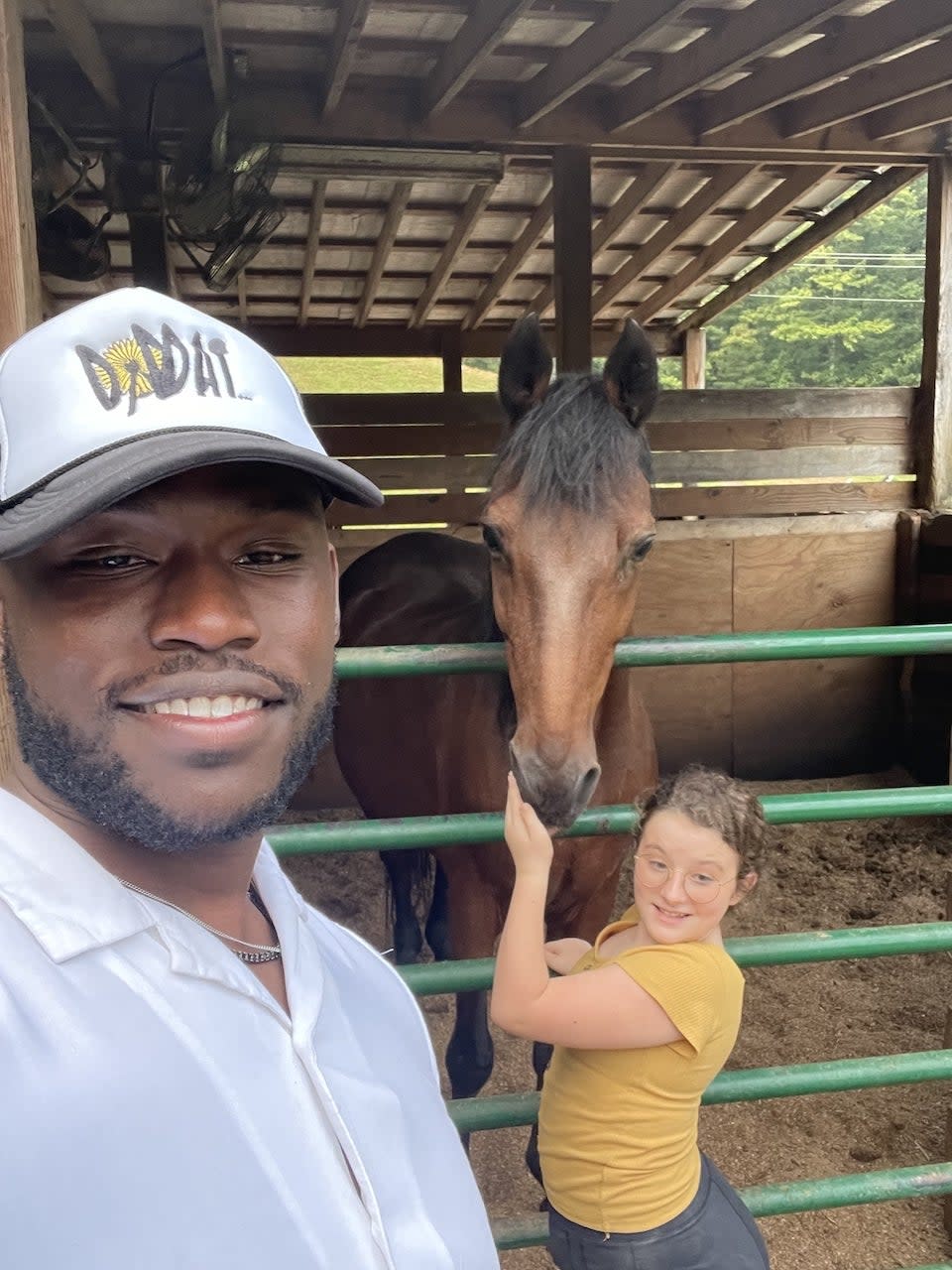 Jaylan Horseback Lesson