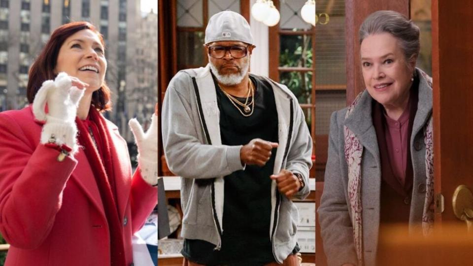 Carrie Preston in Elsbeth, Damon Wayans in Poppa's House, and Kathy Bates in Matlock (CBS)