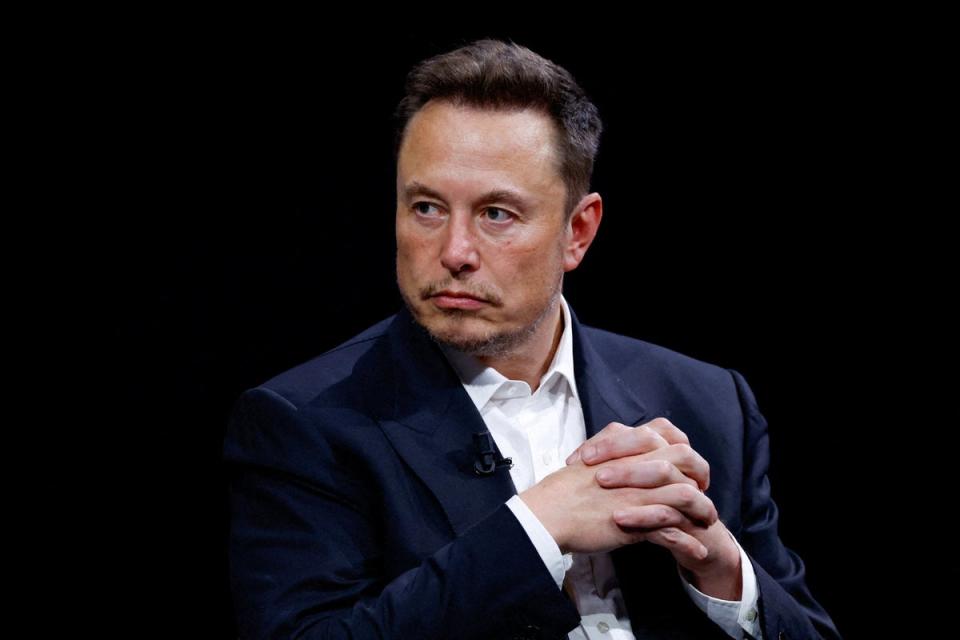 Elon Musk said he “fully” endorses Donald Trump after the Republican presidential candidate was rushed bleeding from the stage of a rally in Pennsylvania (REUTERS)