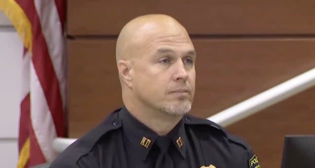 Coral Springs Police Department Captain Nicholas Mazzei was the first witness to take the stand on Friday morning (Law & Crime)