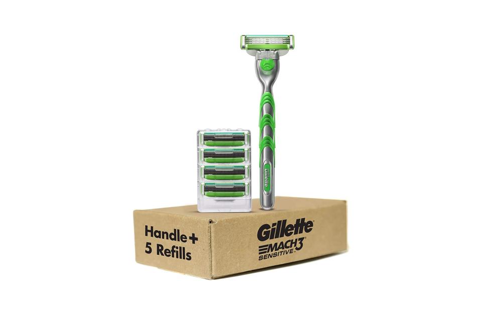 Gillette Mach3 sensitive razor blade (and 5 refills) (was $17, 30% off)