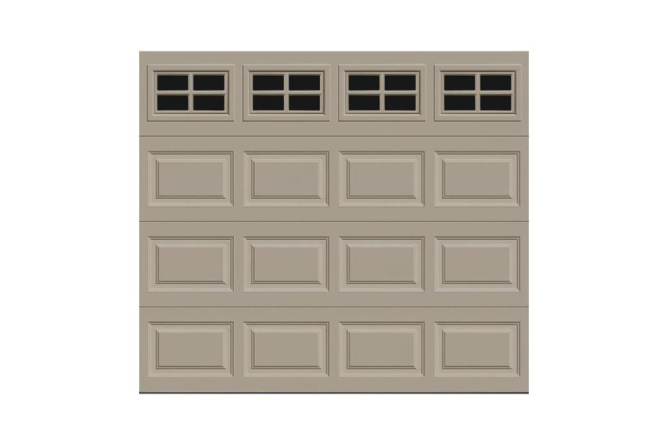 The Best Garage Door Option Ideal Door Traditional Sandtone Garage Door with Windows